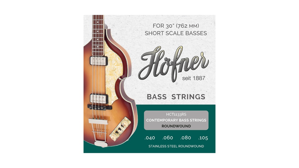 Hofner Bass Strings - Contemporary - Roundwound-1