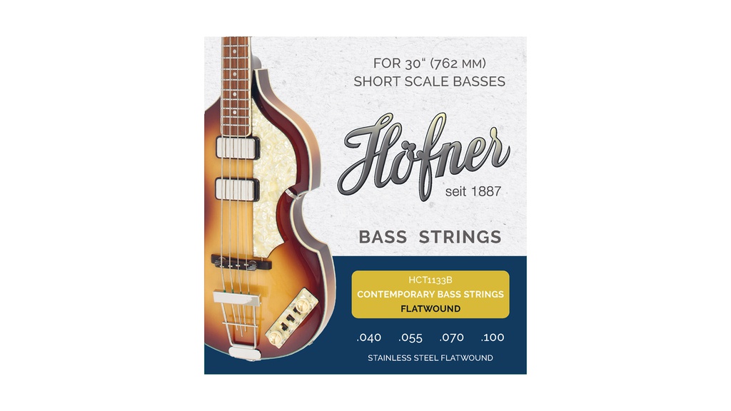 Hofner Bass Strings - Contemporary - Roundwound-1