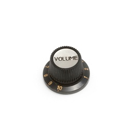 [H909/50BV] Black Guitar/Bass Knob H909/50BV